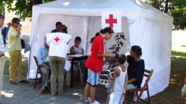 Mai multe puncte de prim ajutor au fost instalate în București: Vor fi funcționale pe toată durata caniculei