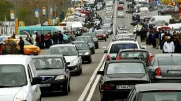 Aglomeraţie pe DN1, pe sensul Braşov-Bucureşti: Poliția recomandă o rută ocolitoare