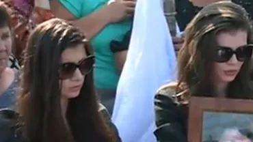 Mama surorilor Gabor, Veronica Bulai, a fost înmormântată la Bacău (VIDEO)