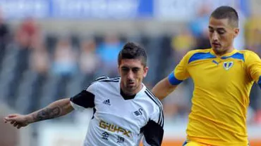 Petrolul Ploieşti a pierdut play-off-ul Ligii Europa, cu Swansea, scor general 3-6