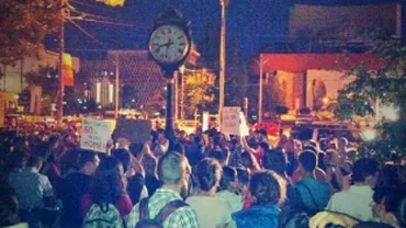 Protestul din București pentru Roșia Montană, ajuns la ziua a șaptea