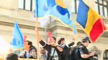 București: Peste 3.000 de sindicaliști din transporturi, în marș spre Piața Constituției