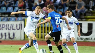 Pandurii Târgu Jiu a debutat cu o înfrângere în Liga Europa, scor 0-1 cu Dnepr Dnepropetrovsk