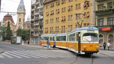 Timişoara: Un bărbat a murit călcat de tramvai în apropierea Gării de Nord