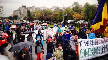 Peste 2.000 de persoane au protestat pentru a 4-a duminică la rând față de proiectul de la Roșia Montană (VIDEO)