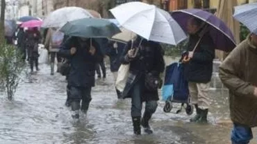 Ploile abundente fac ravagii: Transportul în comun, paralizat în București. O femeie, lovită de un copac în zona Piaţa Presei Libere