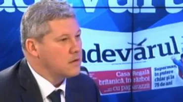 Cătălin Predoiu: Ponta și Șova acționează ca niște avocați ai Roșia Montană Gold Corporation (VIDEO)