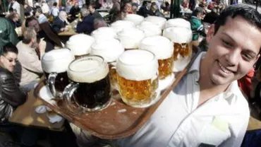În prima jumătate a anului vânzările de bere au scăzut cu 3%, în volum