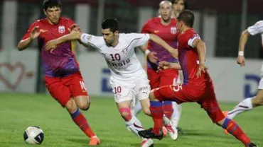 Steaua, învinsă de Sahtior cu scorul 4-1, într-un meci amical