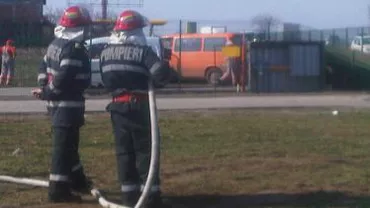 Explozie la o magistrală de gaze la Cornu: Doi muncitori au fost răniți în urma deflagrației