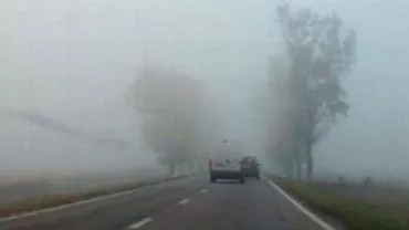 ANM: Cod galben de ceață în 11 județe din țară