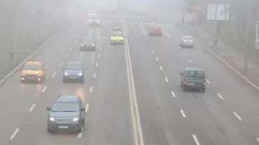 ANM: Cod galben de ceață pentru 4 județe