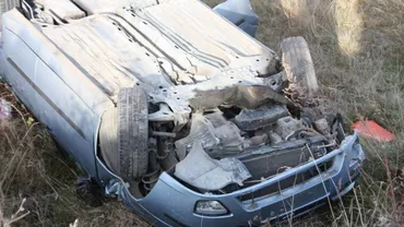 Buzău: Un bărbat a murit după ce s-a răsturnat cu o maşină furată