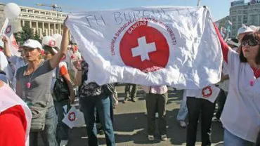București: Peste 5.000 de angajați din sănătate vor protesta sâmbătă la Guvern și Parlament