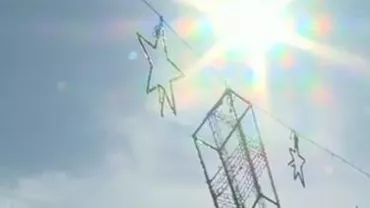 Beculețele de Crăciun, instalate în București cu o lună mai devreme