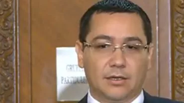 Victor Ponta: Cred că lui Băsescu îi este teamă că PNL şi PSD vor avea candidaţi proprii la prezidenţiale