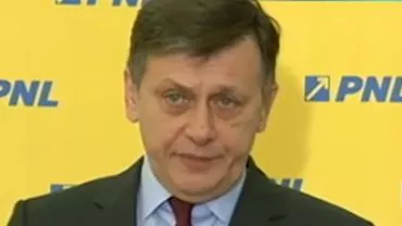 Crin Antonescu: Relația cu Partidul Conservator nu mai există. Președintele PC este doar un subordonat al lui Ponta