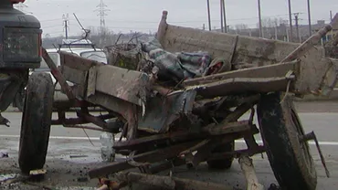 Vaslui: Căruţaş accidentat mortal după ce a fost lovit de un TIR