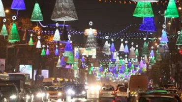 Luminile de sărbători vor fi aprinse, în București, pe 6 decembrie