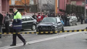 Constanța: Cinci mașini avariate de un șofer care a pierdut controlul propriei sale mașini