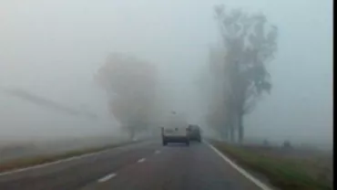 ANM: Cod galben de ceață pentru Dobrogea și județele Călărași, Ialomița și Brăila