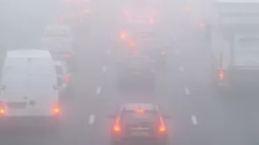 Avertizare cod galben de ceață pentru 20 județe din țară