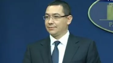 Victor Ponta: Am încheiat anul cu un deficit de 2,5% din PIB şi creştere economică mai mare