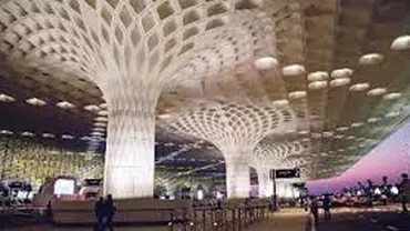 Cel mai nou terminal al Aeroportului Mumbai, o construcție inedită inspirată din penajul păunului (VIDEO)