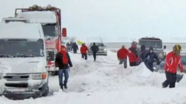 CNADNR: Transportatorii care nu au rovinetă nu vor fi amendați dacă fac dovada înzăpezirii