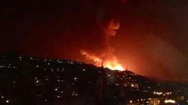 Aviaţia militară israeliană a bombardat o bază militară din nordul Siriei