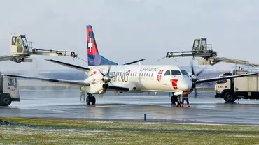 Trenul de aterizare al unei curse Darwin Airlines a cedat la aterizarea pe un aeroport din Paris