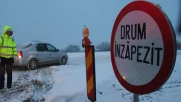 Infotrafic: Tronsoane din A2 și 10 drumuri naționale, în continuare închise