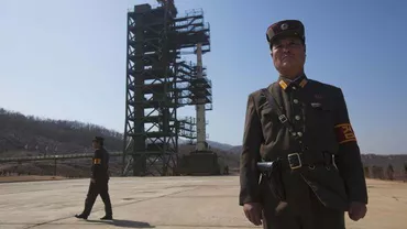SUA: Coreea de Nord aproape a terminat lucrările de extindere la o platformă de lansare de rachete
