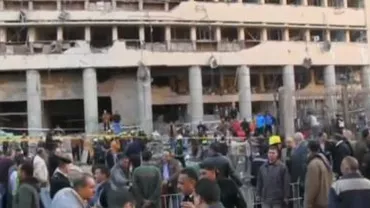 Două explozii s-au produs într-o suburbie a capitalei Cairo: Patru polițiști au fost răniți