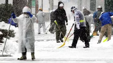 Cel puţin 11 morţi şi 1.250 de răniţi în diverse accidente produse în Japonia din cauza zăpezii