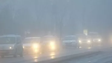 ANM: Cod galben de ceață în șase județe din estul și sud-vestul țării
