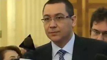 Ponta: Nu m-am înțeles cu Antonescu. Ori rămânem cu Guvernul aşa cum este şi aştept noile propuneri de la PNL, ori facem restructurare masivă, dar e nevoie de consens în USL