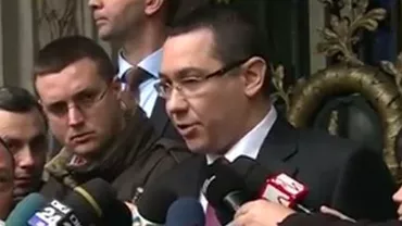 Ponta: Vreau să rămân prim-ministru până în 2016. L-aș dori pe Tăriceanu în Guvern, dar domnia sa nu vrea