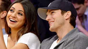 Actorii Ahston Kutcher și Mila Kunis s-au logodit