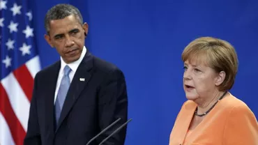 Obama a salutat, într-o conversaţie la telefon cu Merkel, "poziţiile coordonate" ale SUA şi UE