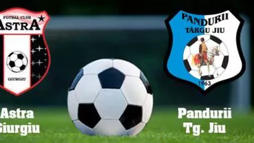 Liga I: Astra Giurgiu - Pandurii Târgu Jiu, scor 2-0