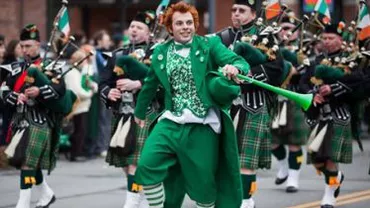 Saint Patrick Day, celebrată în centrul Bucureștiului (VIDEO)