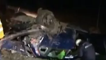 Un bebeluș de 10 luni a ajuns la spital în urma unui accident rutier produs pe A1 (VIDEO)