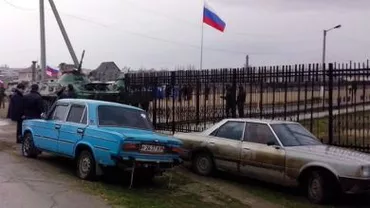 Bază militară din Crimeea, luată cu asalt de forțele ruse