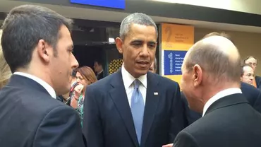 Traian Băsescu a discutat cu Barack Obama și Serghei Lavrov la Summitul Securității Nucleare de la Haga (FOTO)