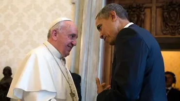 Barack Obama, către Papa Francisc: „Să vă rugaţi pentru Michelle şi fetiţe, că trebuie să mă suporte"