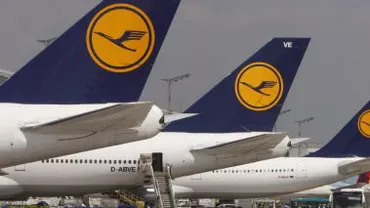 Lufthansa anulează 3.800 de zboruri din cauza unei greve a piloților