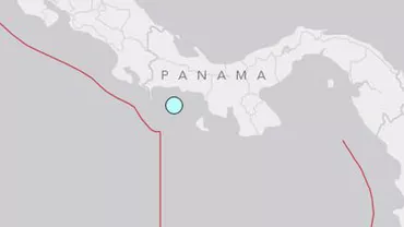 Cutremur cu magnitudinea de 6,2, înregistrat în Panama
