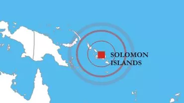 Un nou mare cutremur a avut loc în Insulele Solomon