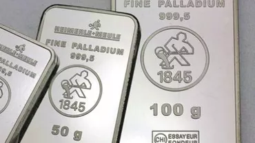 Prețul paladiului a crescut la cel mai ridicat nivel după 2011, pe fondul tensiunilor din Ucraina